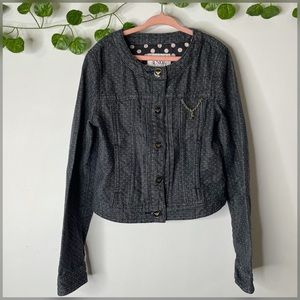 Armani Junior Jacket Denim Jacket Girl size 10A